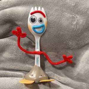 Disney Forky Toy with Red and Blue Accents
